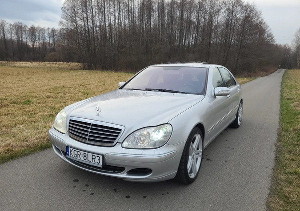 Mercedes-Benz Klasa S cena 34900 przebieg: 210000, rok produkcji 2004 z Nowa Dęba małe 466